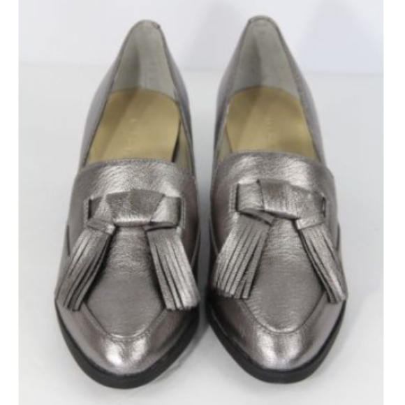Marc Fisher Loafers Faux Leather Shoes Tassels NEW - Picture 3 of 6